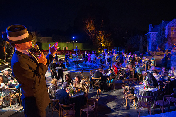 Backyard fundraiser on gorgeous grounds