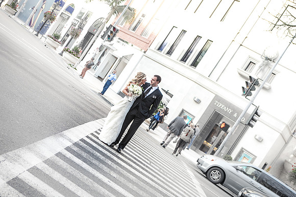 Beverly Hills Wedding Stroll