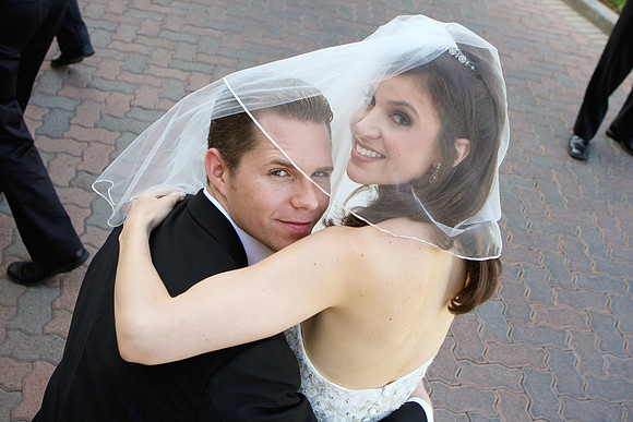 Bride and Groom Moment